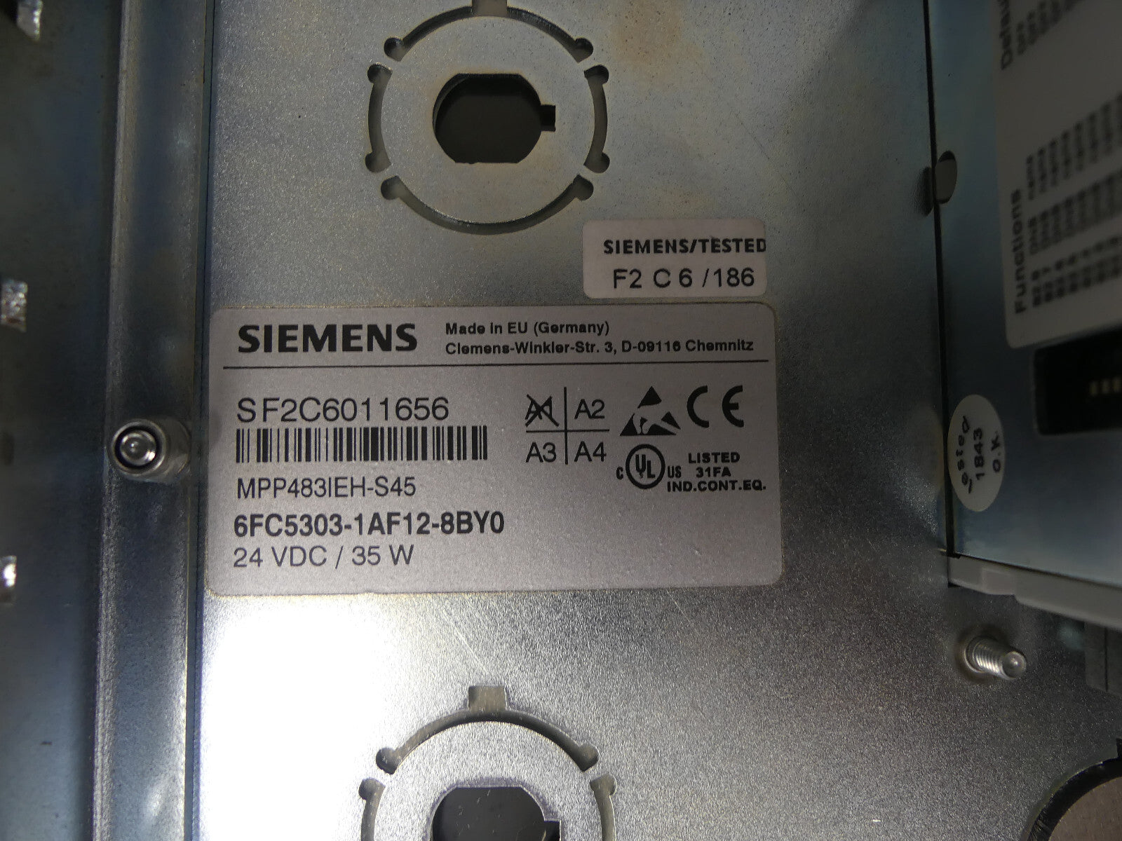 Siemens 6FC5303-1AF12-8BY0
