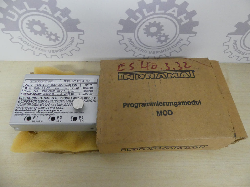 REXROTH INDRAMAT MOD 2/1X084-020