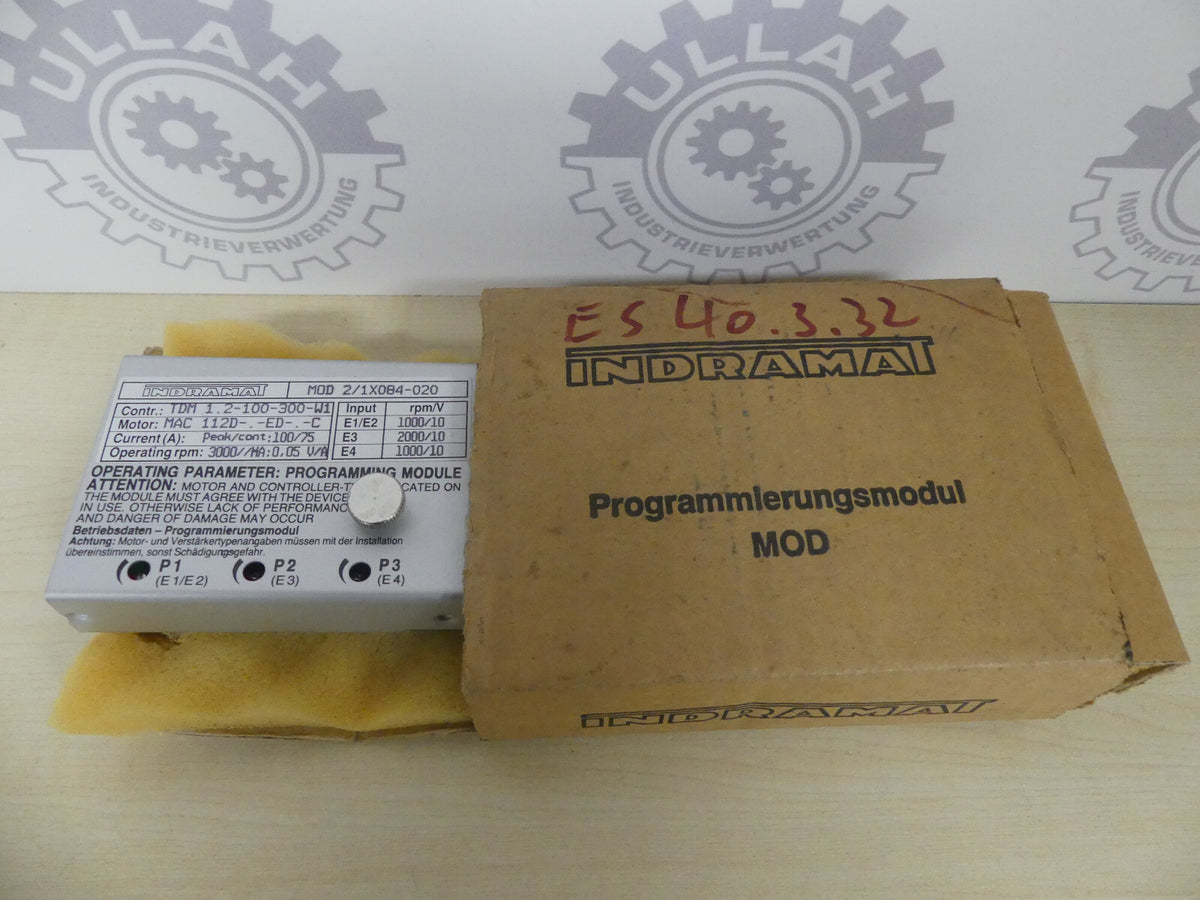 REXROTH INDRAMAT MOD 2/1X084-020