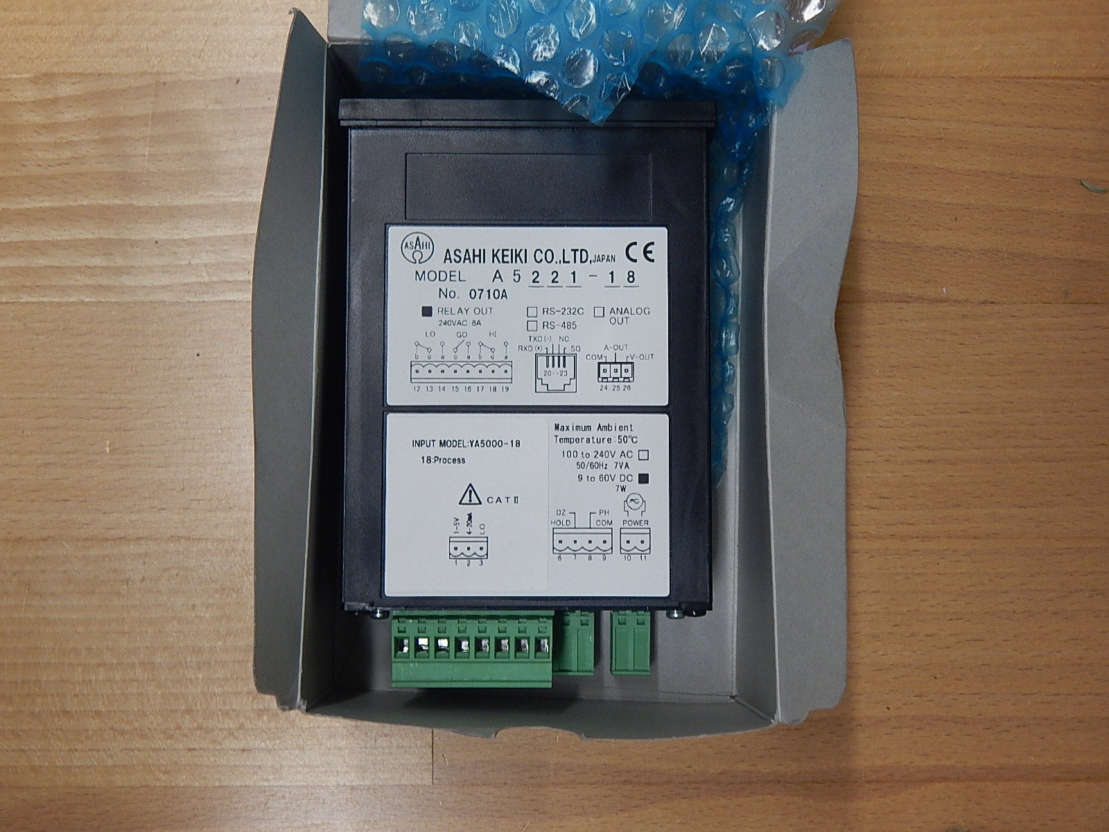ASAHI Keiki Model A5221-18 //No.0710A /Neu