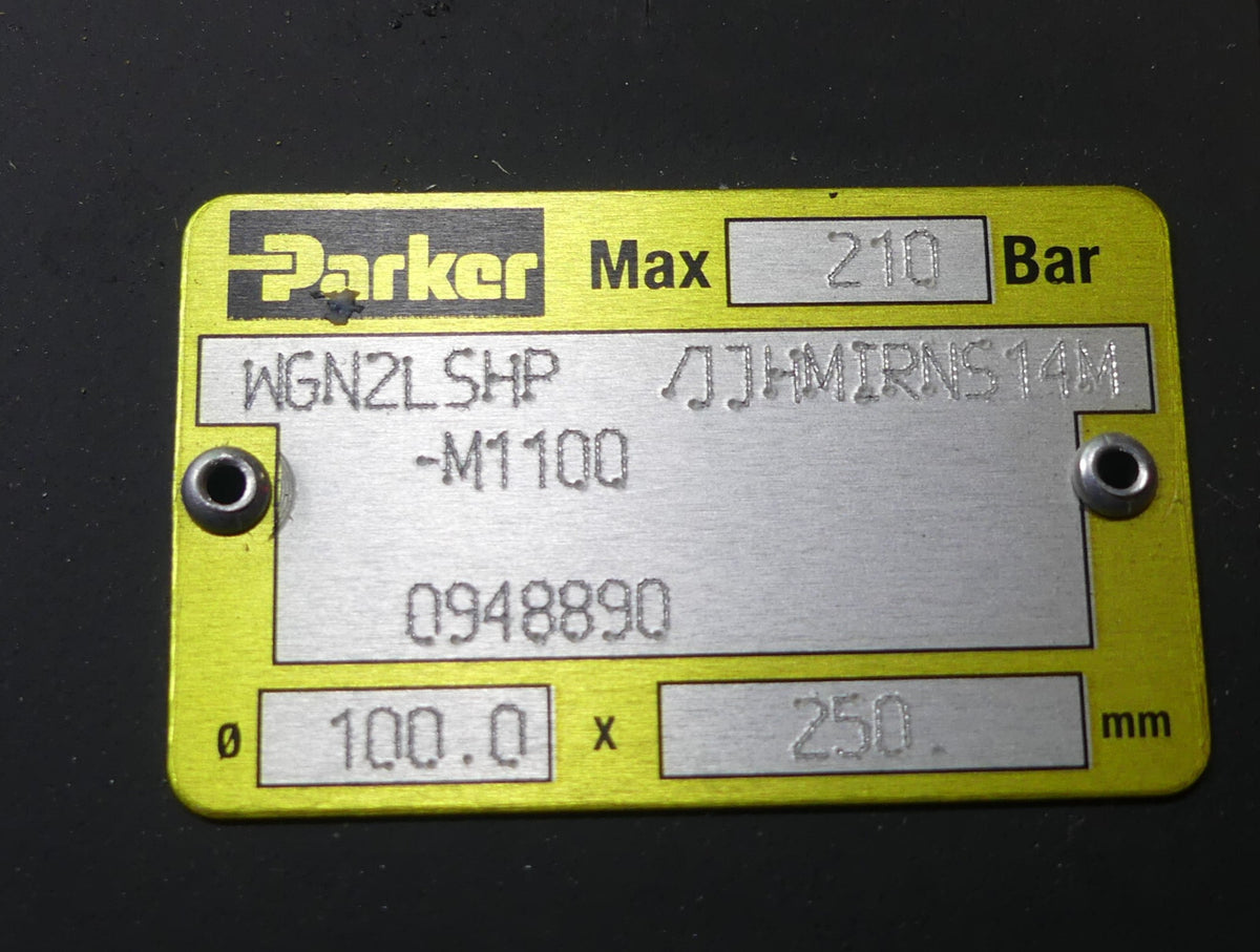 PARKER WGN2LSHP/JJHMIRNS14M-M1100 Hydraulikzylinder MAX 210 bar