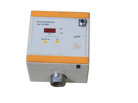 IFM SU 0500  Strömungswächter  IFM SU 0500 Flow Switch used (Gekratz) s.Bilder