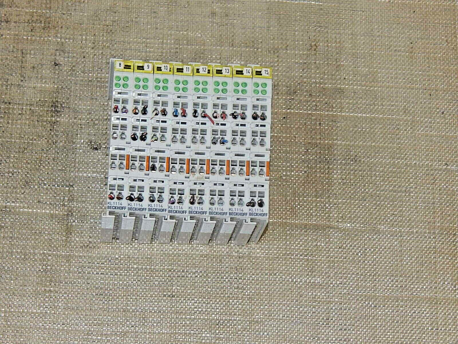 8x  Beckhoff / Digital Input Module / KL 1114