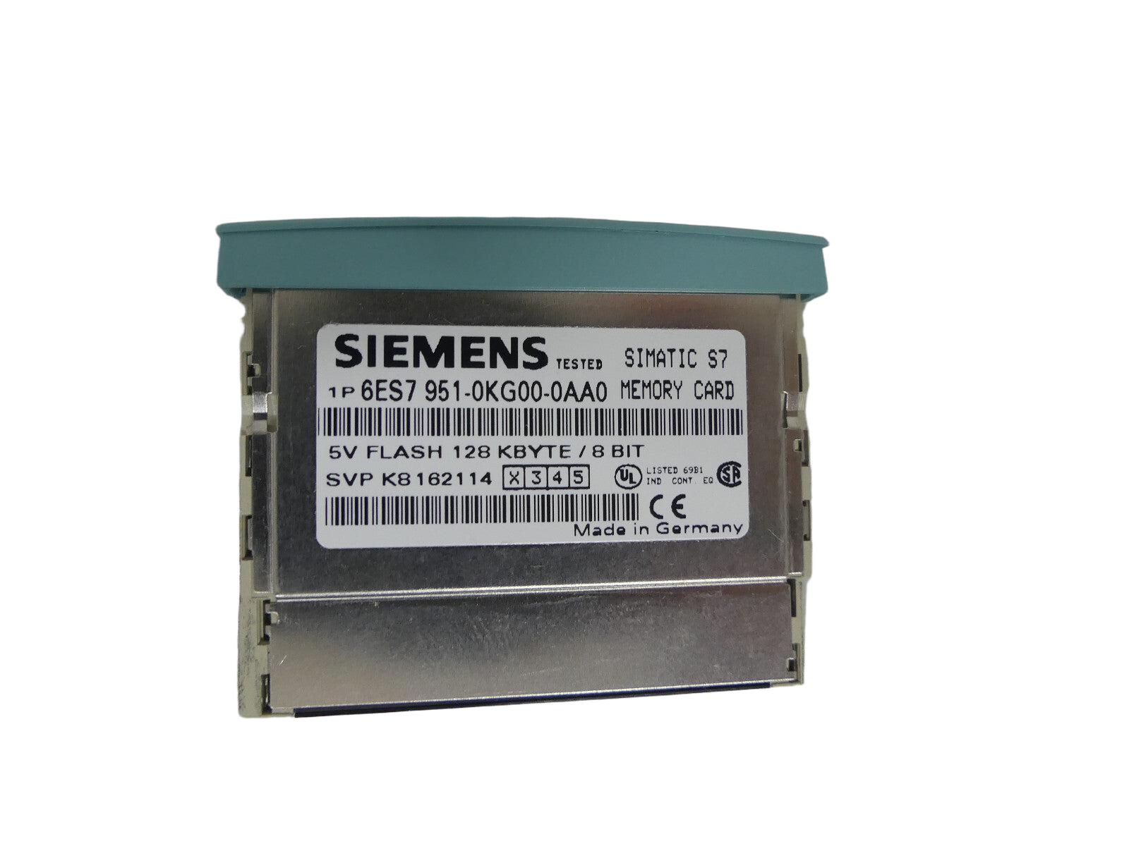 Siemens Simatic S7 Memory Card 6ES7 951-0KG00-0AA0