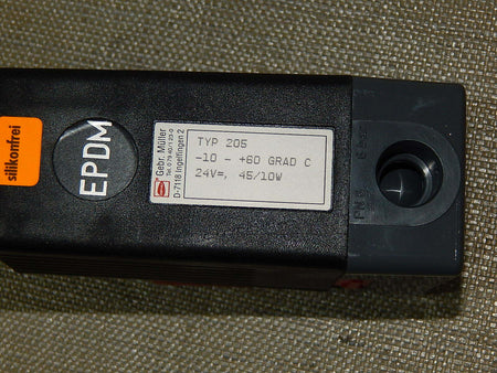 Gemü typ205 Kunstoffventil EPDM -10-+60 grad  24V Neuwertig