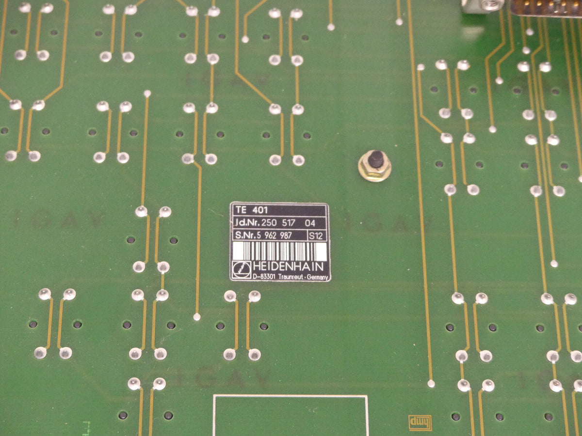Heidenhain Steuertafel Tastatur TE 401  TE401    250 517 04