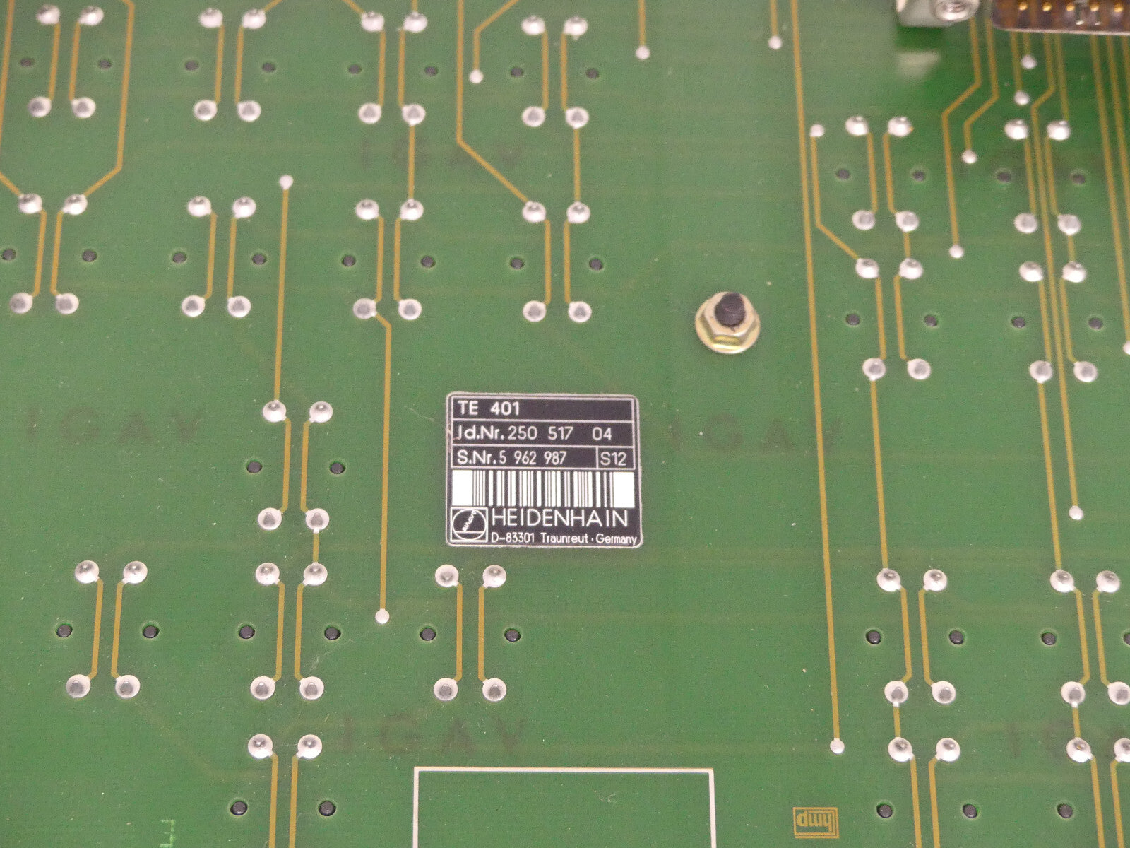 Heidenhain Steuertafel Tastatur TE 401  TE401    250 517 04