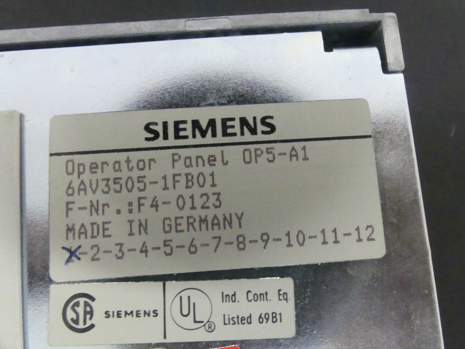Siemens 6AV3505-1FB01