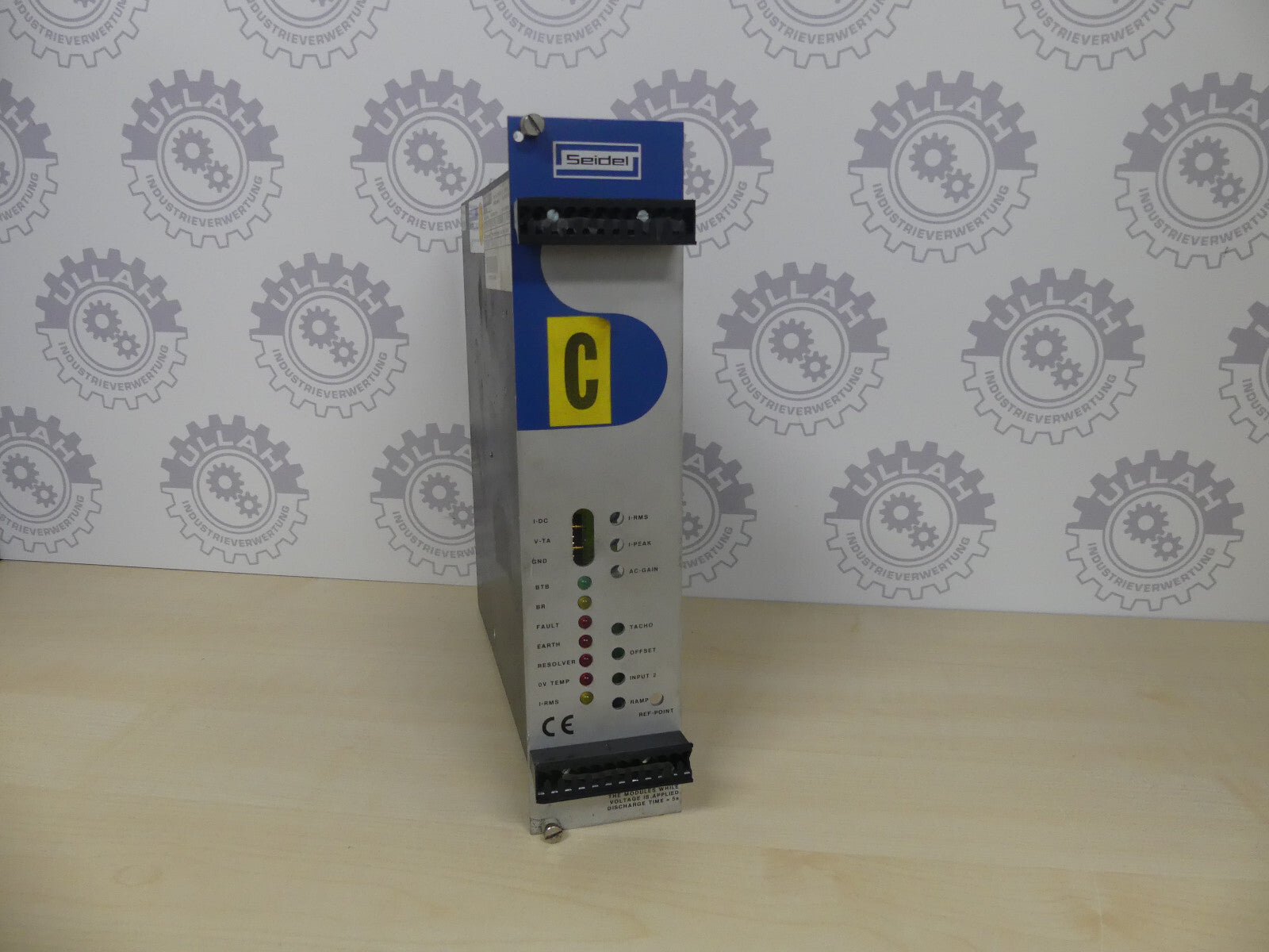 Seidel  WAF65WKS-CE310/12PB Servo Drive Control, Anschluss leicht beschädigt