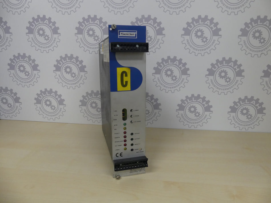 Seidel  WAF65WKS-CE310/12PB Servo Drive Control, Anschluss leicht beschädigt