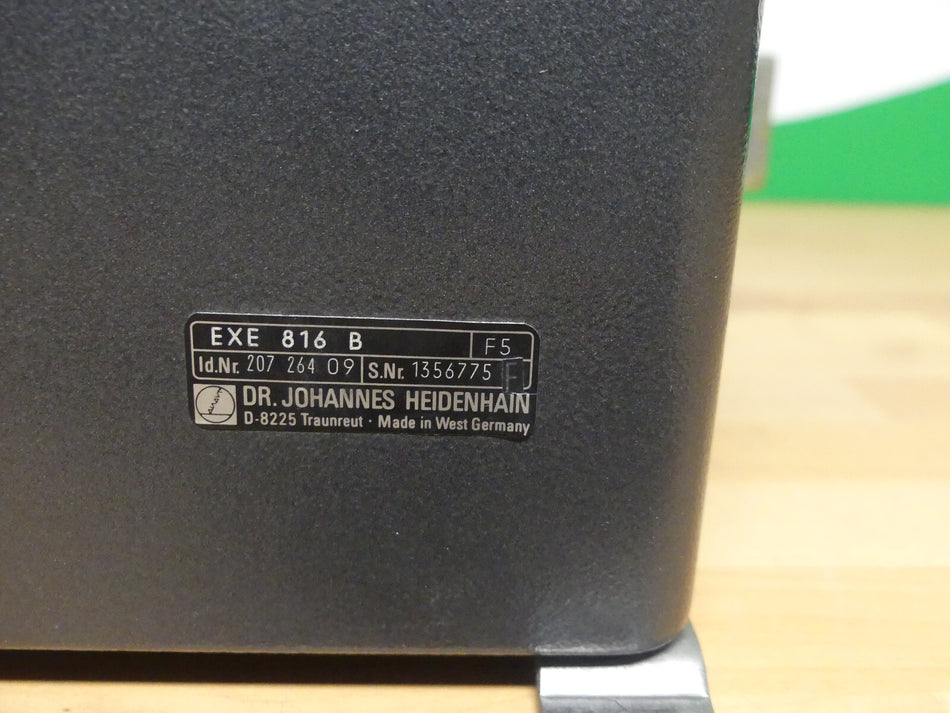 Heidenhain EXE 816B F5 id.Nr: 207 264 09