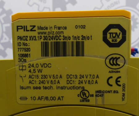 PILZ PNOZ XV3.1P 777520