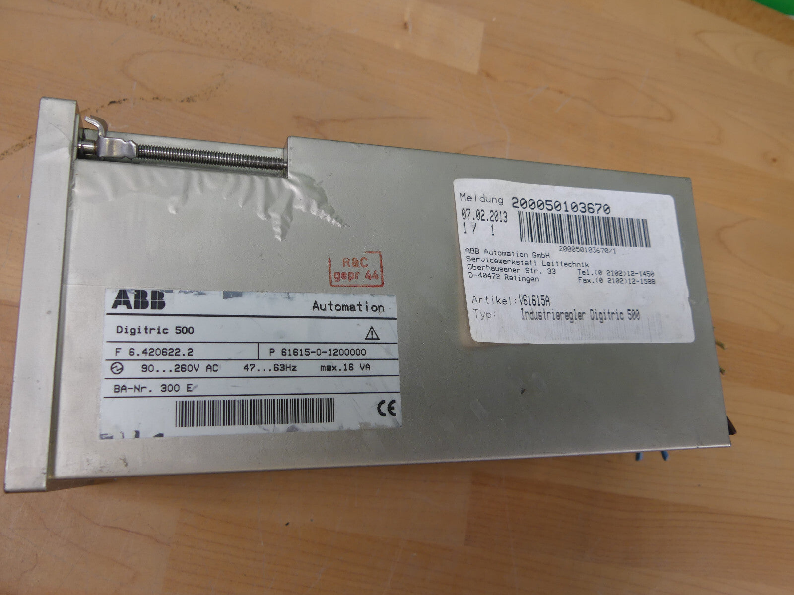 ABB | Digitric 500 | Industrial Controller | F 6.420622.2