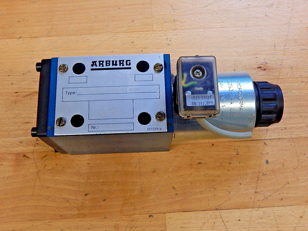 Rexroth Hydonorma  Hydraulikventil Arburg 5-4WE 10 EB32/CG24N9K4  SO301 