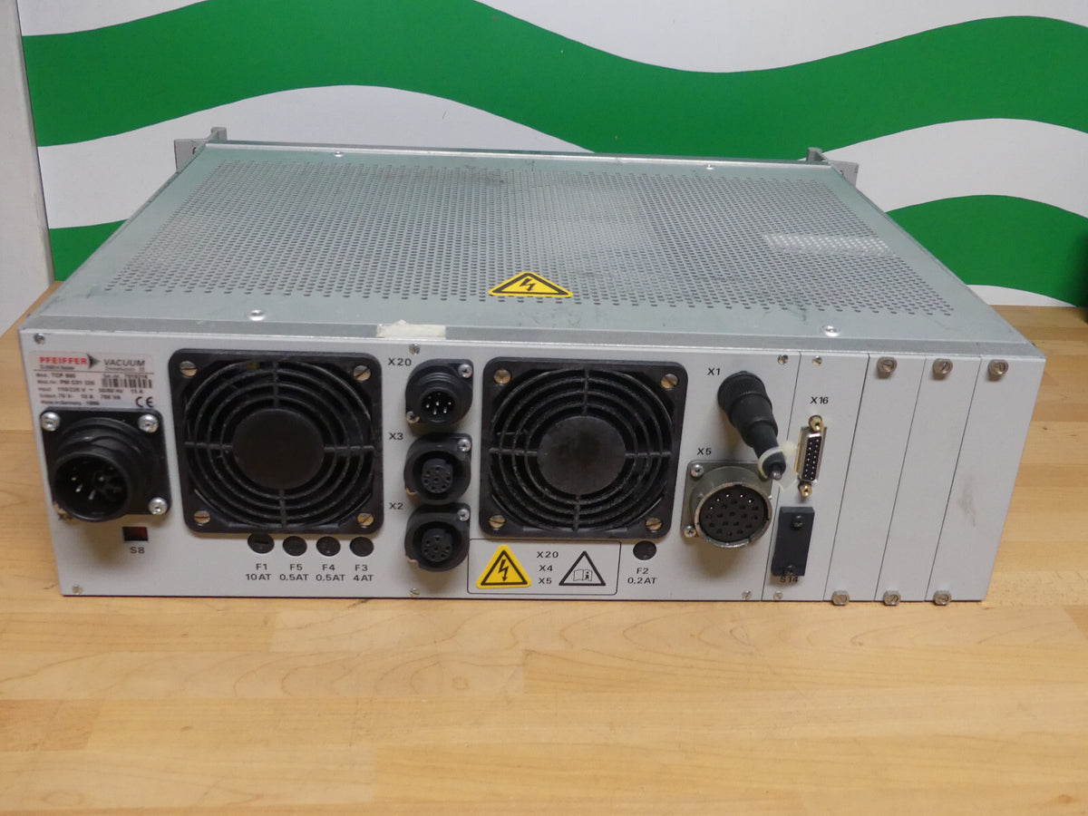 Pfeiffer Vacuum TCP 600 TCP600 Turbo Vakuumpumpe Controller