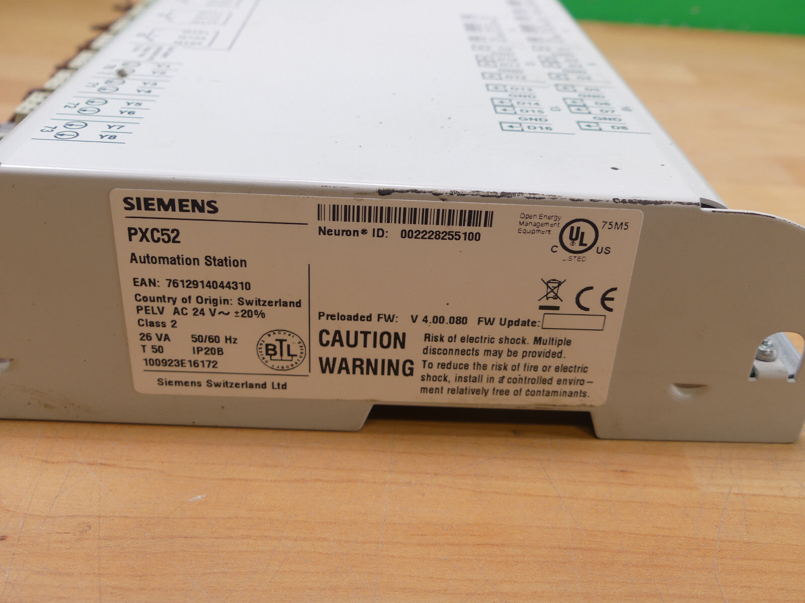 SIEMENS PXC52 GEBÄUDEAUTOMATIONSSTATION