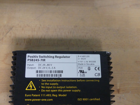 Power-One PSB245-7IR Positiv Switching Regulator