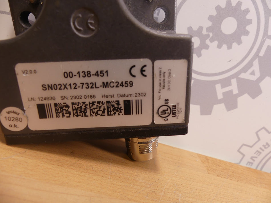 Euchner SN02X12-732L-MC2459 DEFEKT