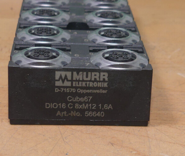 MURR elektronik CUBE67 DIO16 C 8xM12 1,6A Art,- No. 56640