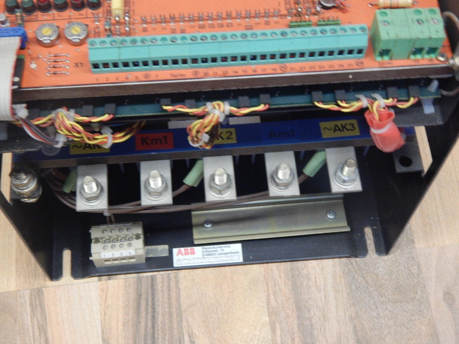 BBC AAD 6201 V1, BBC  Veritron Stromrichter  In: 380V Out G0...485V 50A