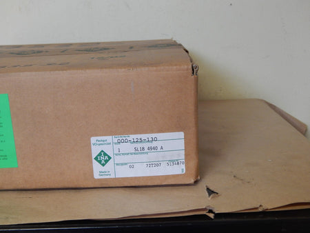 INA   SL 18  4940 A   Cylindrical Roller Bearing Double Row   Neu