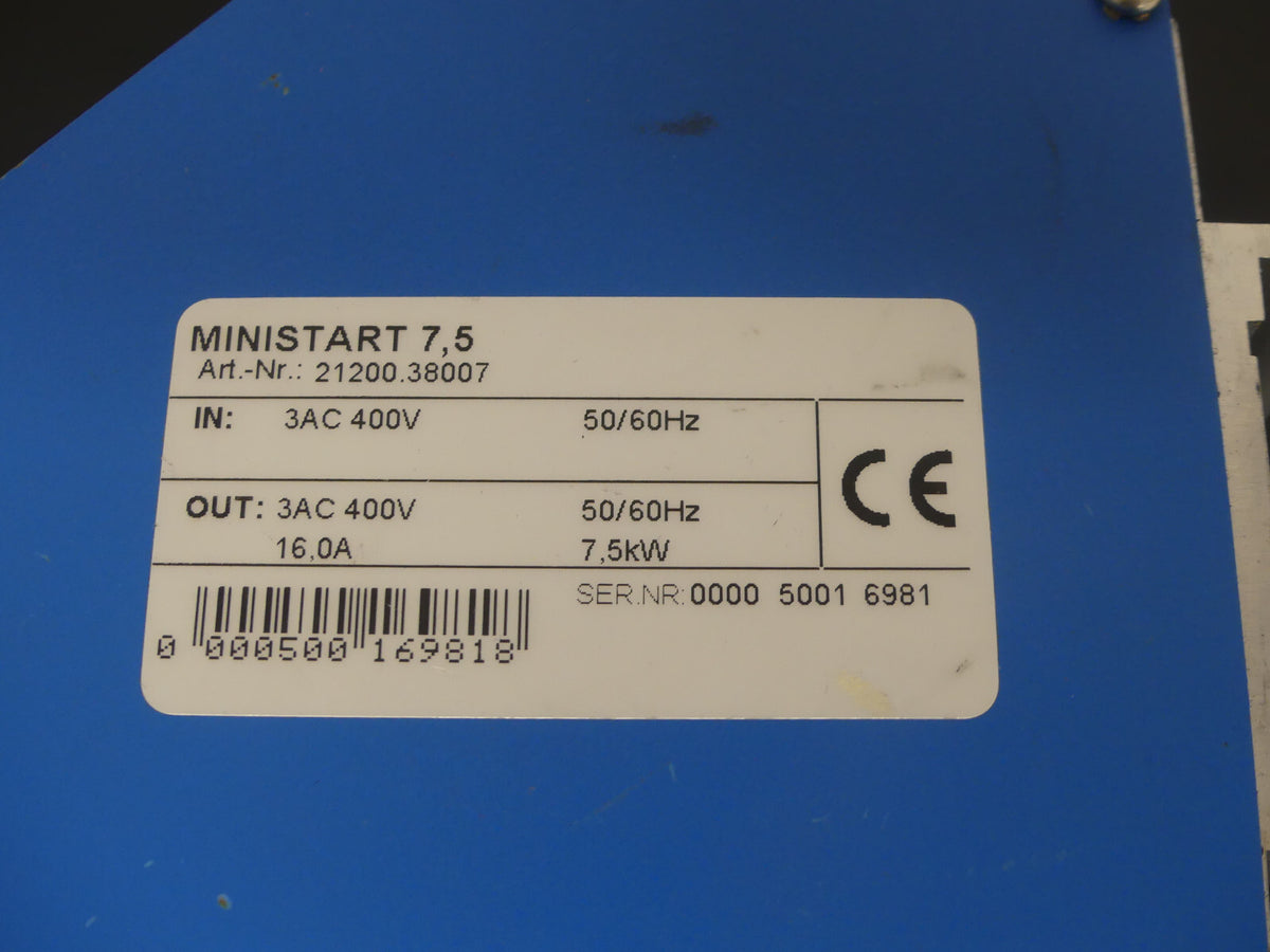 Ministart Art:21200.38007 Motor Sanftanlaufgerät 7,5