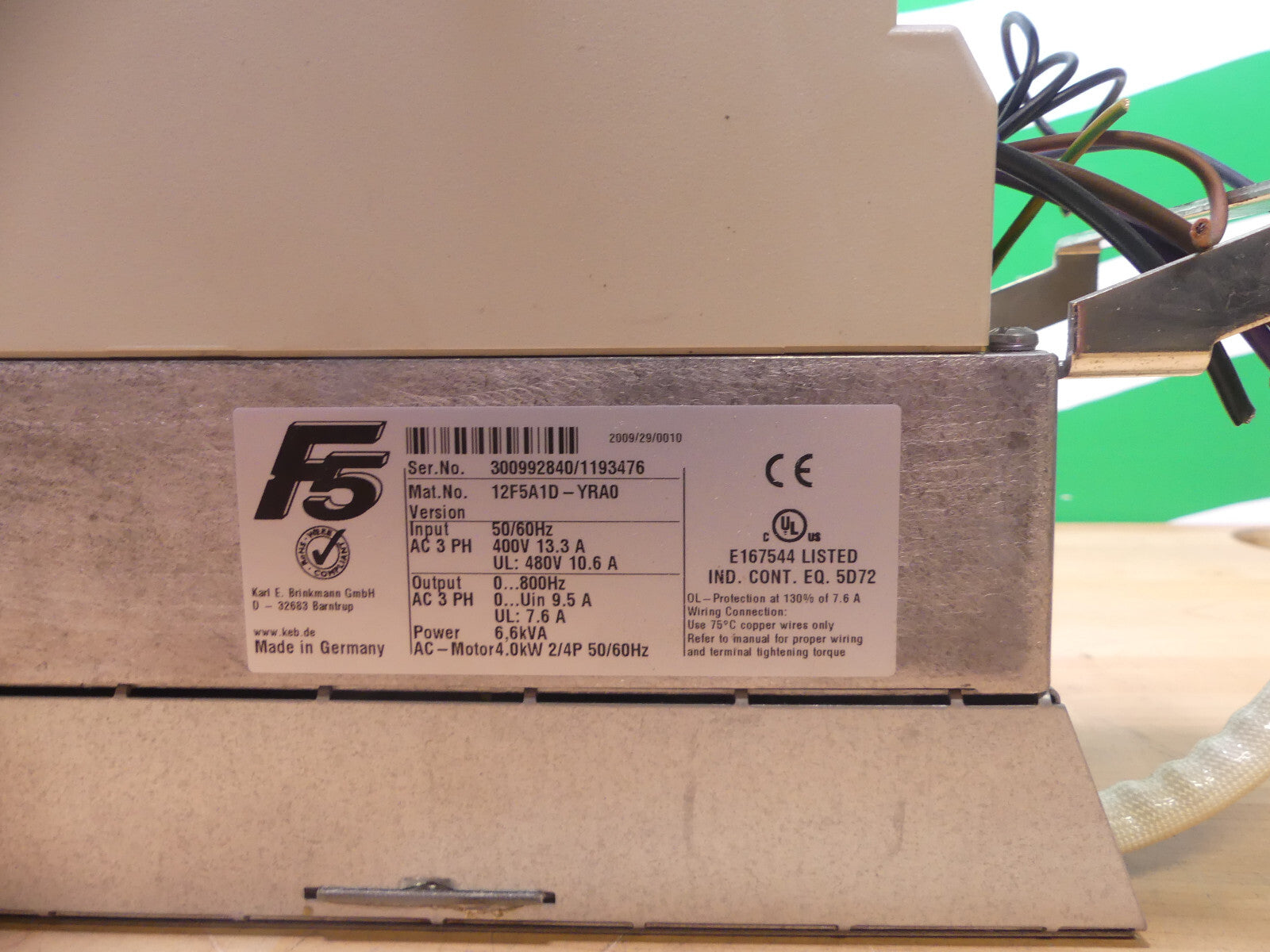 KEB 12F5A1D-YRA0