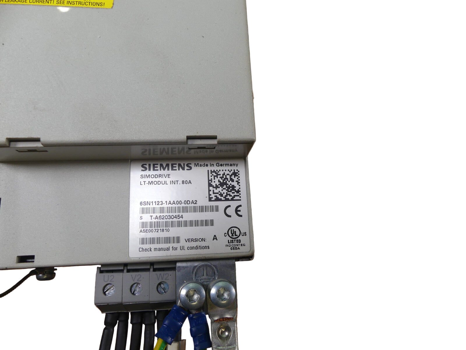Siemens Simodrive LT-Modul,6SN1123-1AA00-0DA2,6SN1 123-1AA00-0DA2