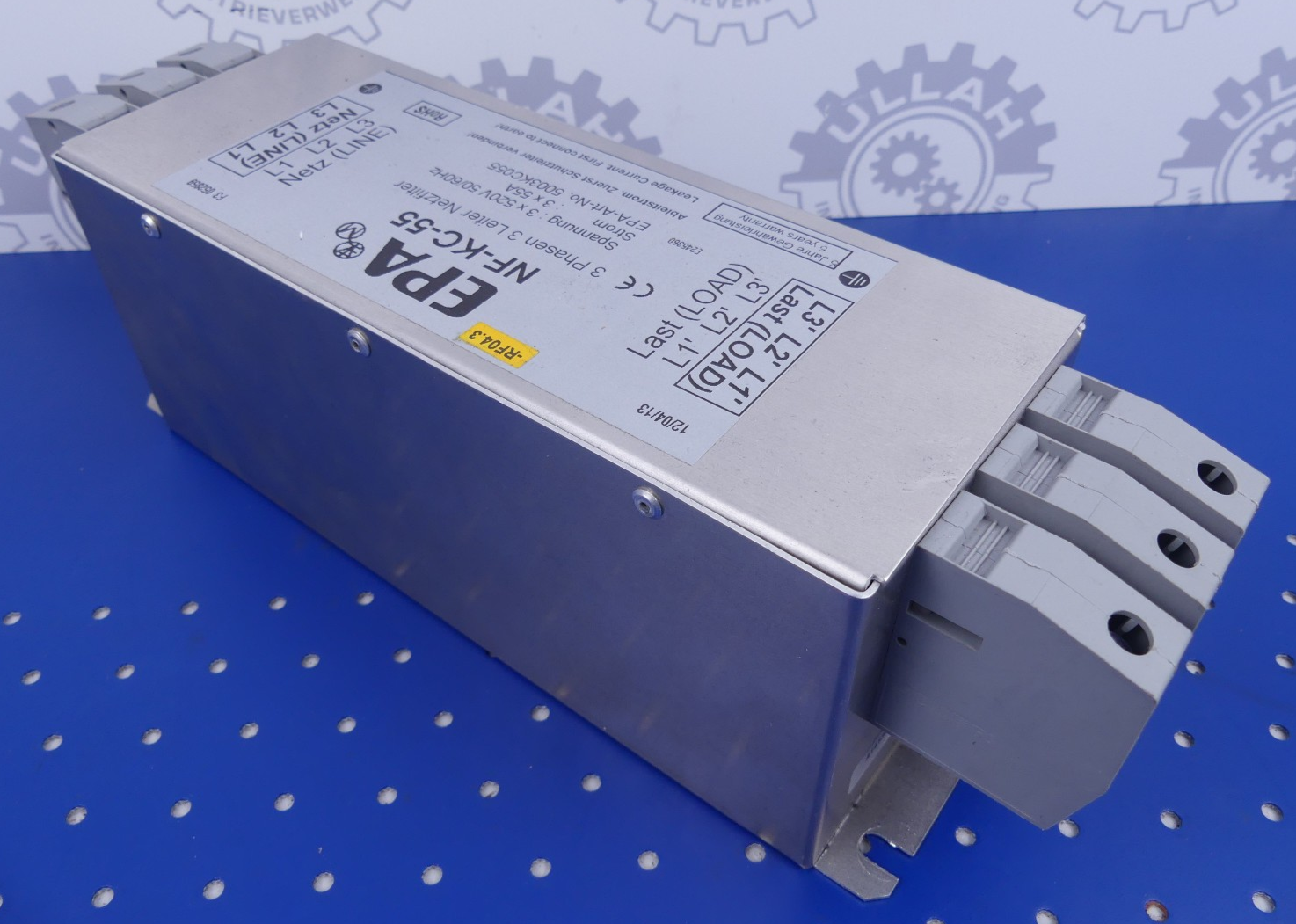 EPA 3 Phasen 3 Leiter Netzfilter NF-KC-55/R2 5003KC055