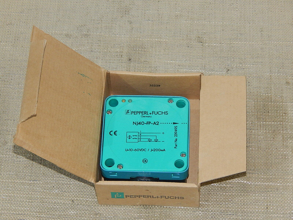  Pepperl&Fuchs Näherungsschalter NJ40-FP-A2-B1  Part No.23949S // 23854S