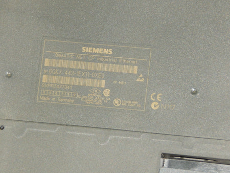  Siemens Simatic NET CP 6GK7 443-1EX11-0XE0 // 6GK7443-1EX11-0XE0 