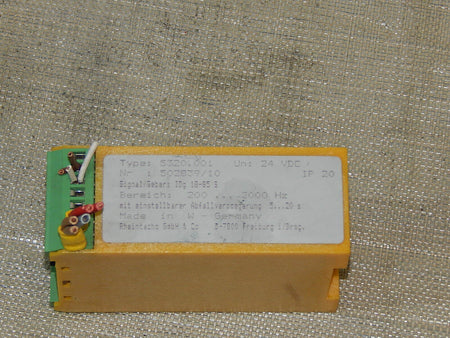  Rheintacho type 5320.004 Drehzahlrelais  used