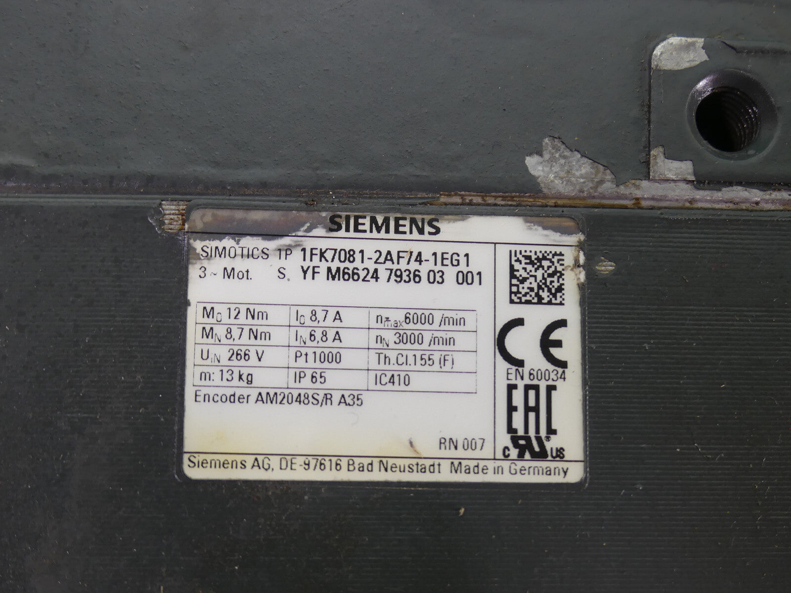 siemens 1FK7081-2AF74-1EG1