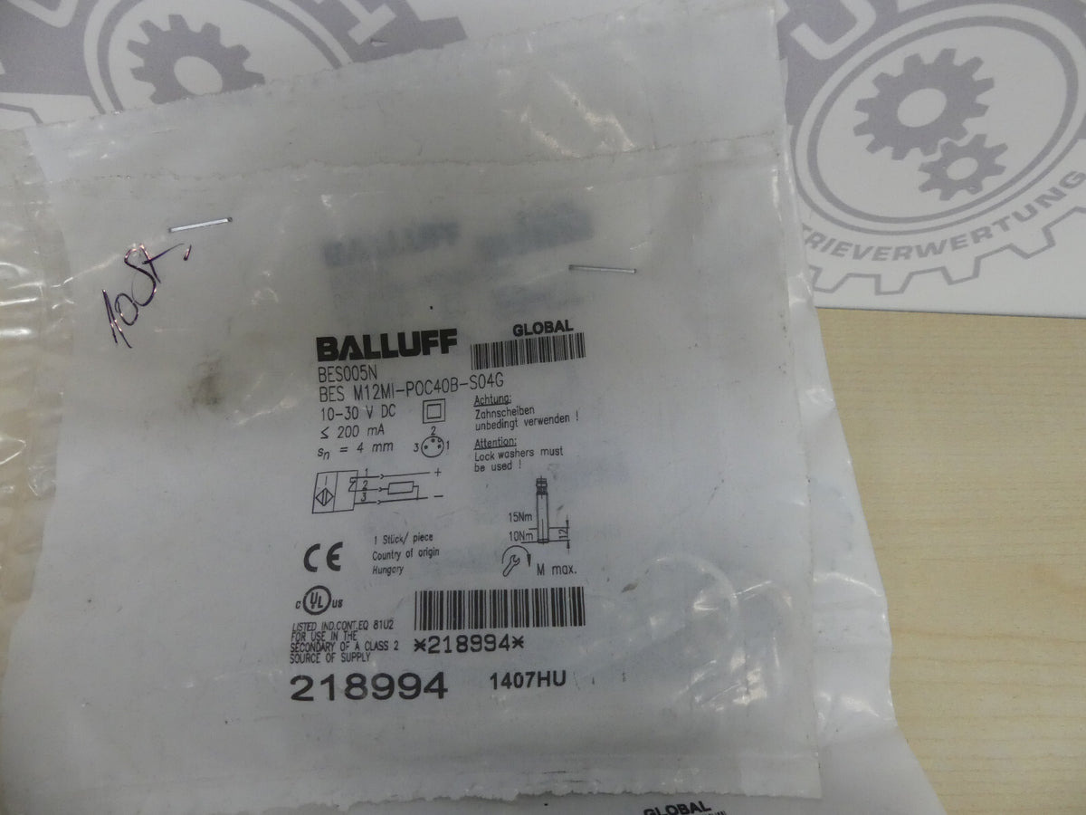 10x BALLUFF BES005N