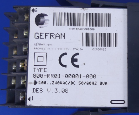 GEFRAN 800-PR0I-00001-000