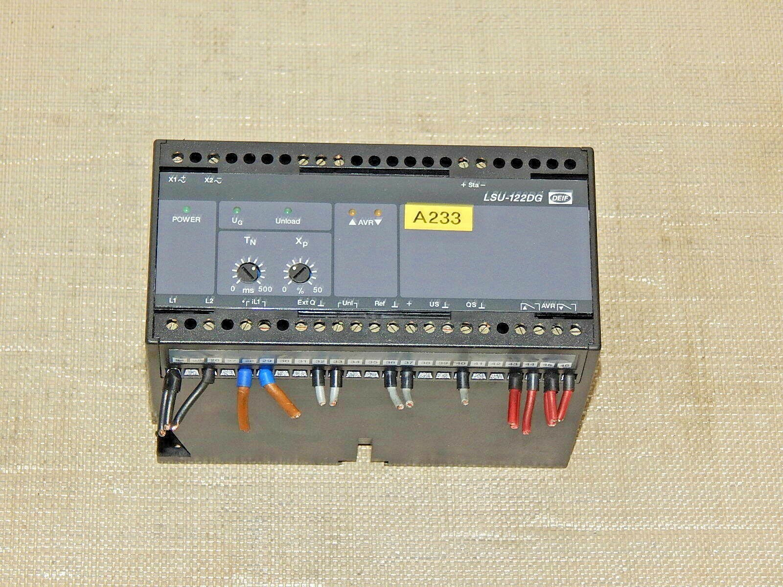  DEIF LSU-122DG / 600010586.20 Synchronisiergerät Generator Synchronizer  used