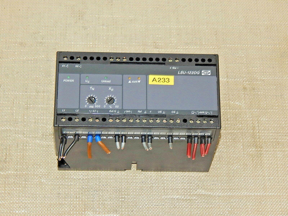  DEIF LSU-122DG / 600010586.20 Synchronisiergerät Generator Synchronizer  used