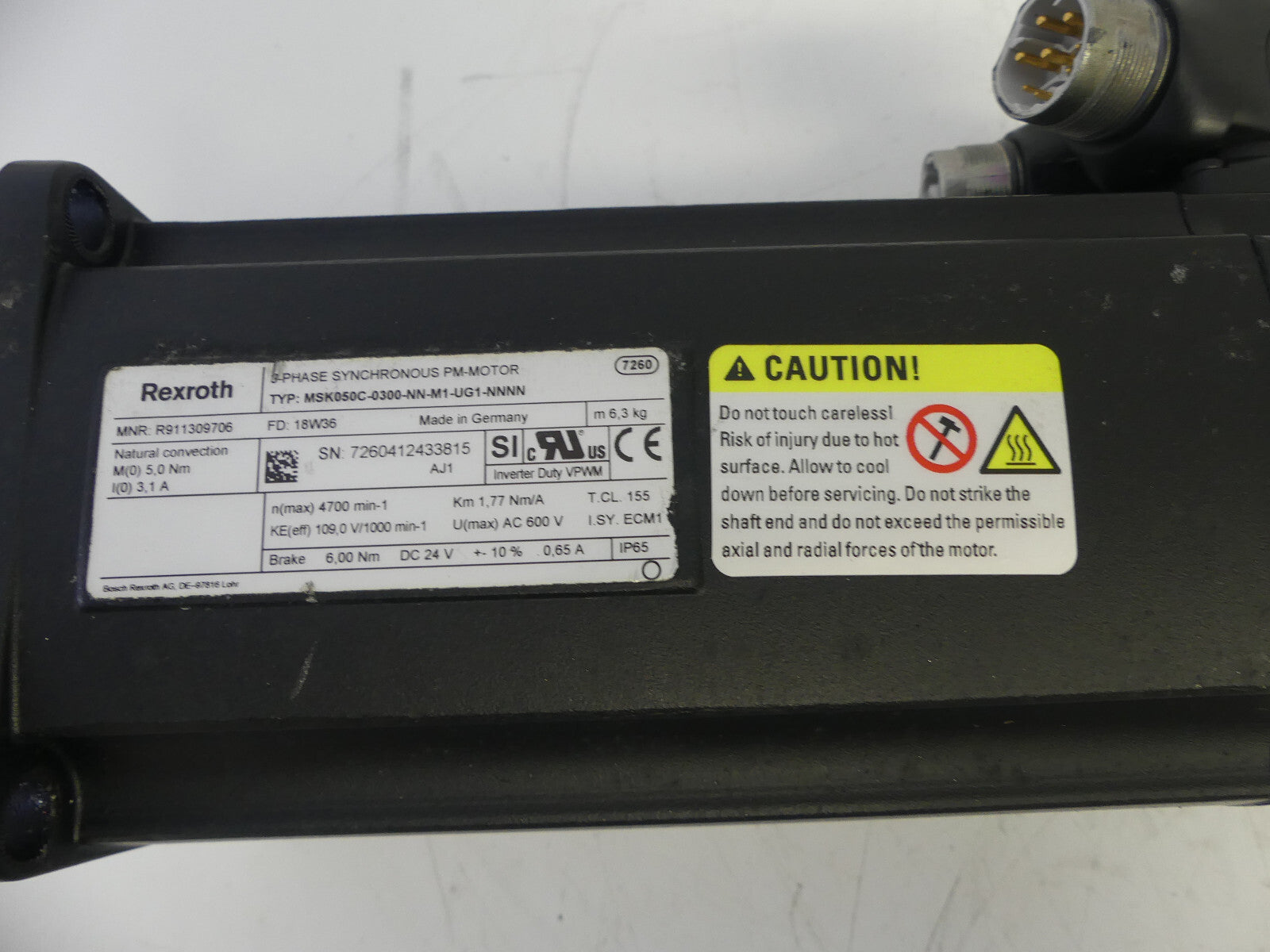 REXROTH MSK050C-0300-NN-M1-UG1-NNNN
