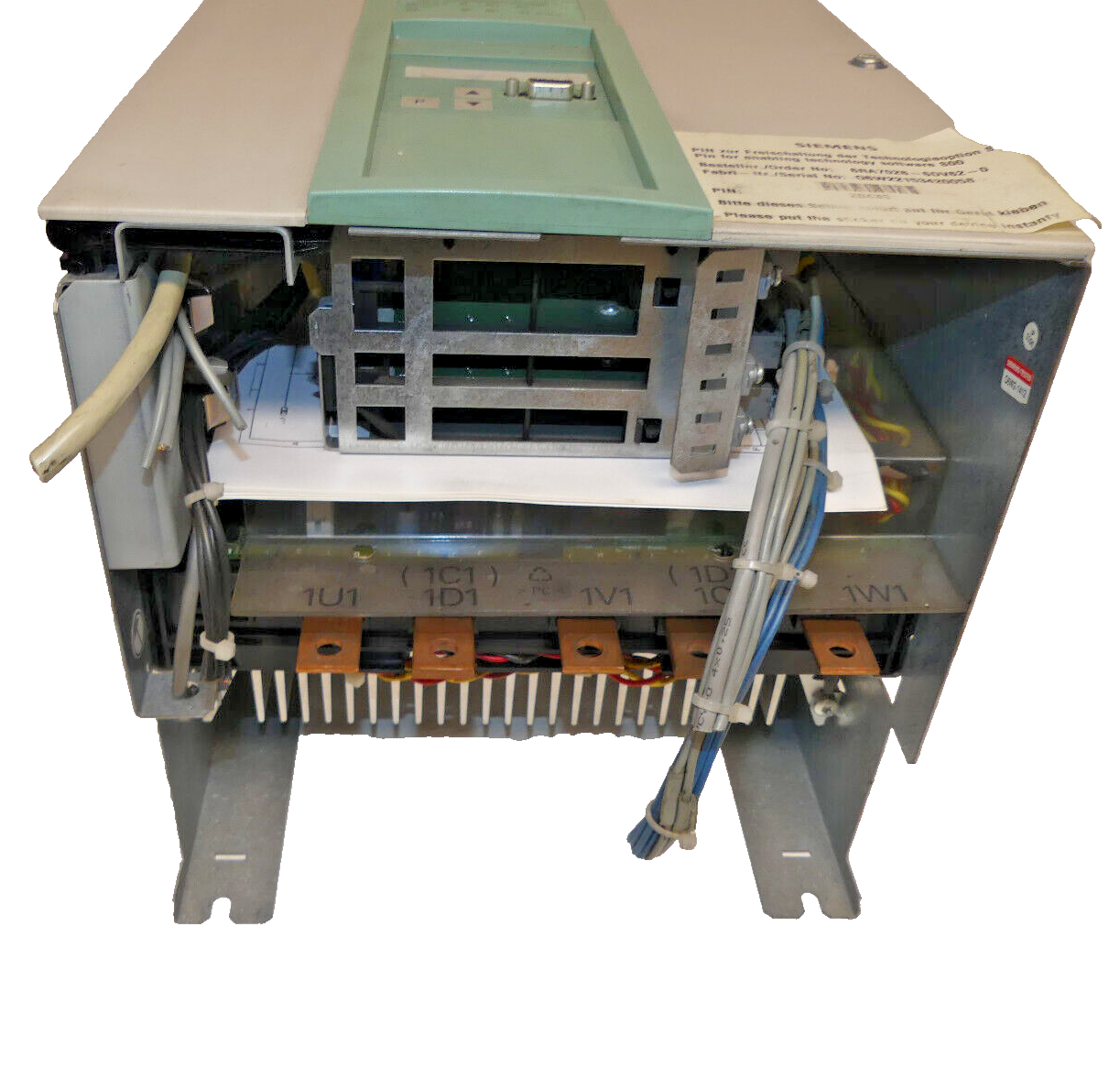 Siemens Simoreg DC-Converter 6RA7028-6DV62-0-Z