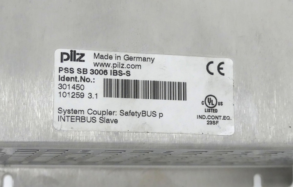 PILZ PSS SB 3006 IBS-S; 301450