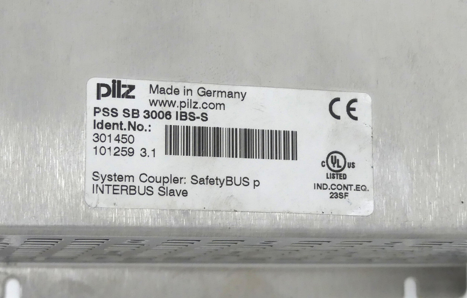 PILZ PSS SB 3006 IBS-S; 301450