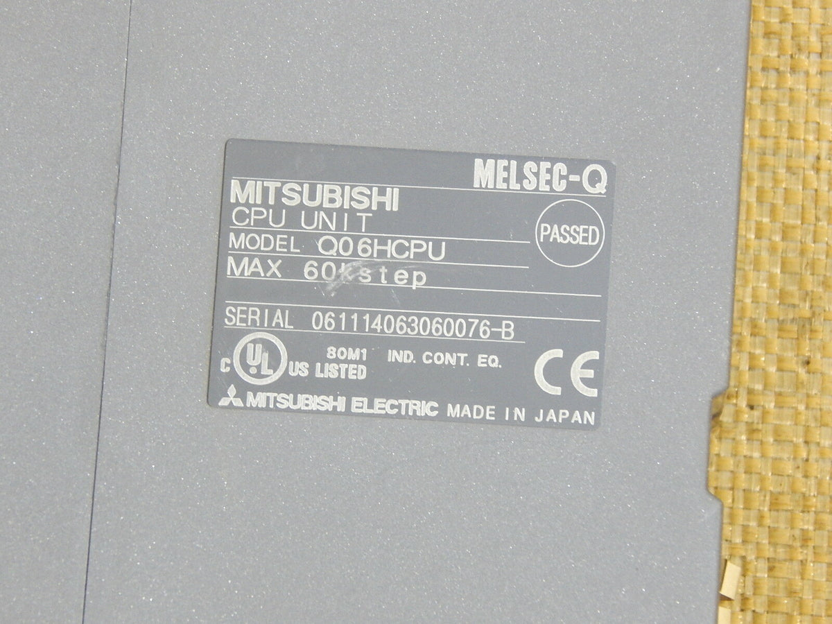 Mitsubishi Melsec-Q CPU Modul Q06HCPU  Top Zustand