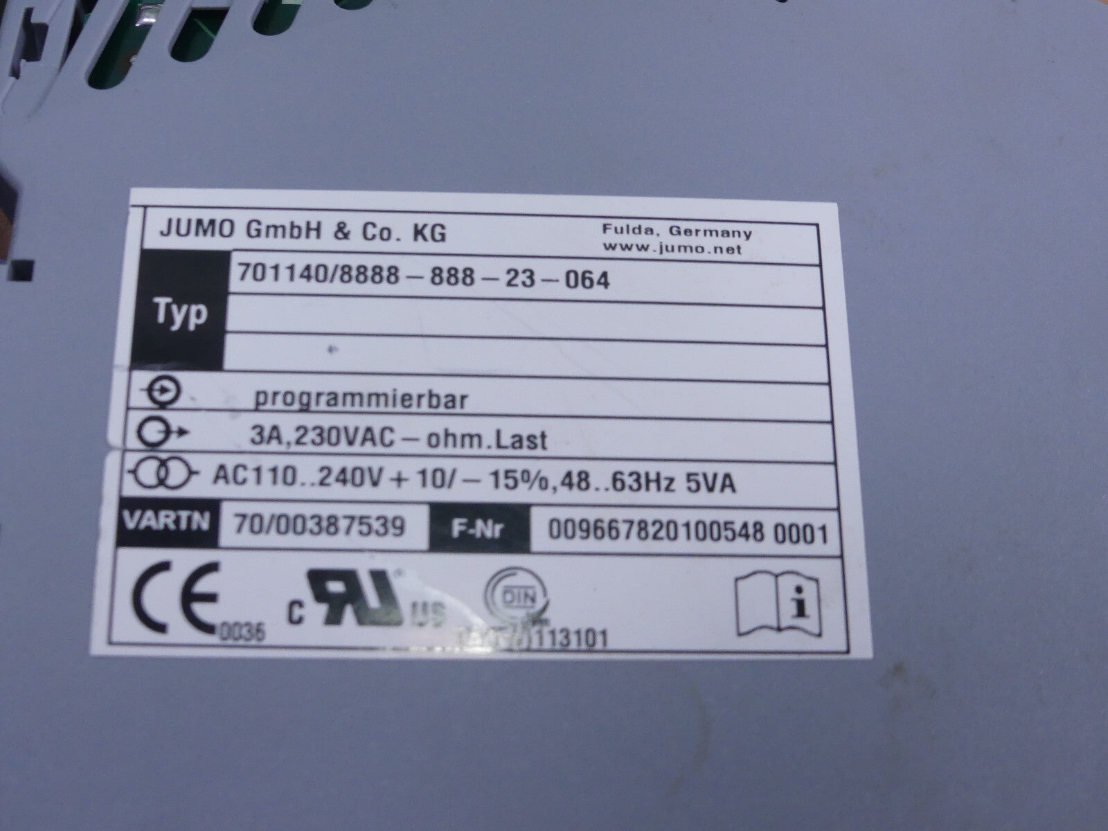JUMO 701140/8888-888-23-064   701140888888823064