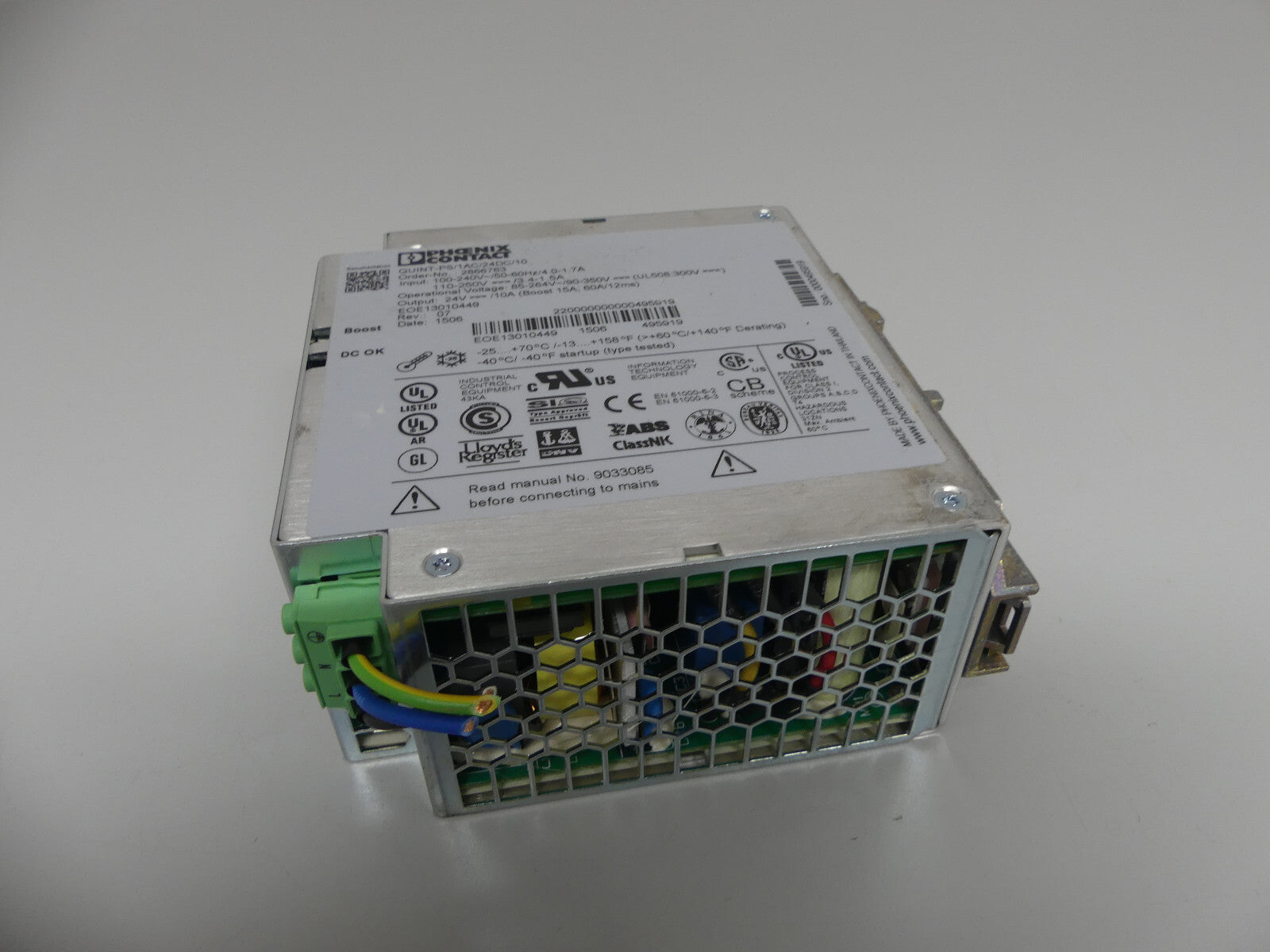 Phoenix Contact 2866763 Quint-PS/1AC/24DC/10