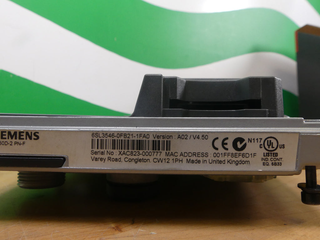 Siemens 6SL3546-0FB21-1FA0   6SL3 546-0FB21-1FA0