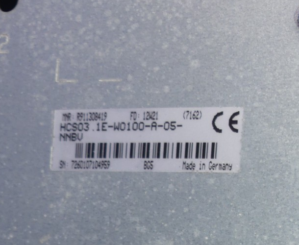 REXROTH HCS03.1E-W0100-A-05-NNBV + CSH01.3C-ET-ENS-NNN-CCD-S2-S-NN-FW