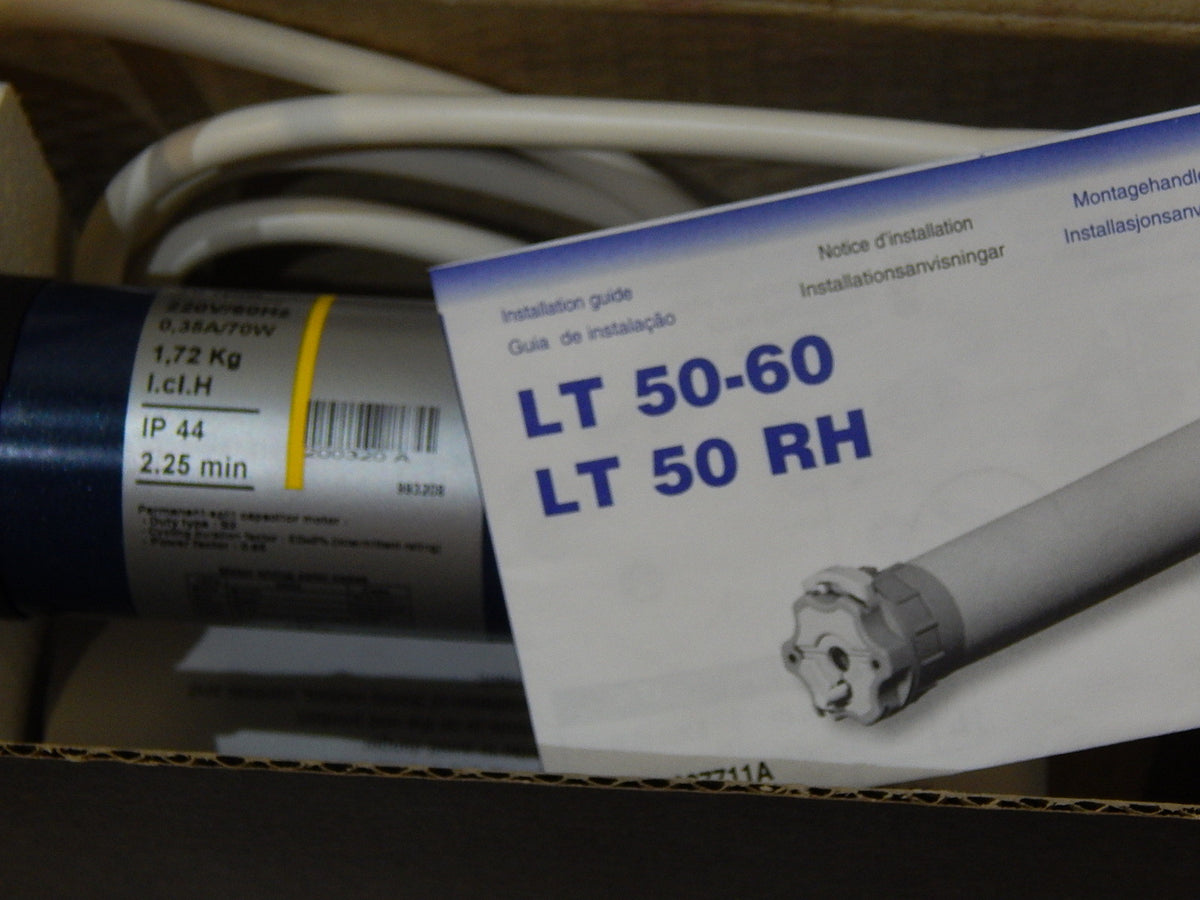 Somfy Rohrmotor 506A6 6/20  LT 50    6  Nm Rolladenmotor, Rolladenantrieb, Motor
