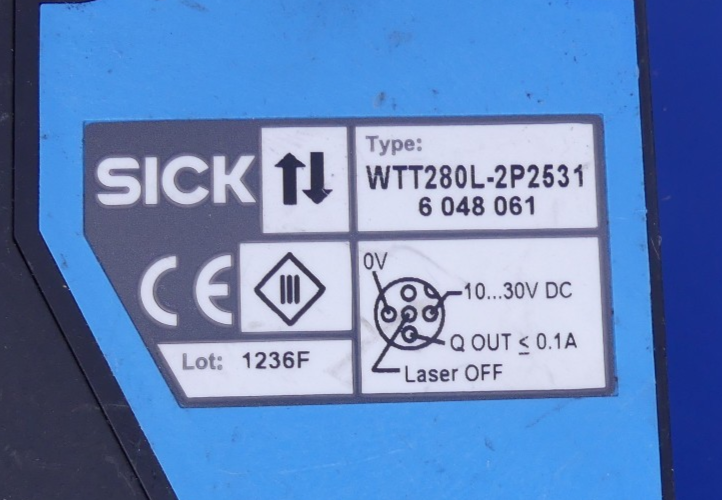 Sick Multitask-Lichtschranke WTT280L-2P2531