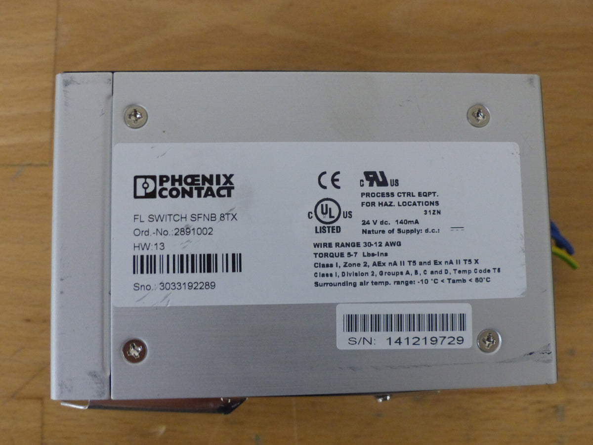 PHOENIX CONTACT FL SWITCH SFNB 8TX