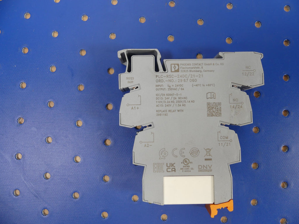 3 x Phoenix Contact PLC-RSC-24DC/21-21 Ord. No. 2967060